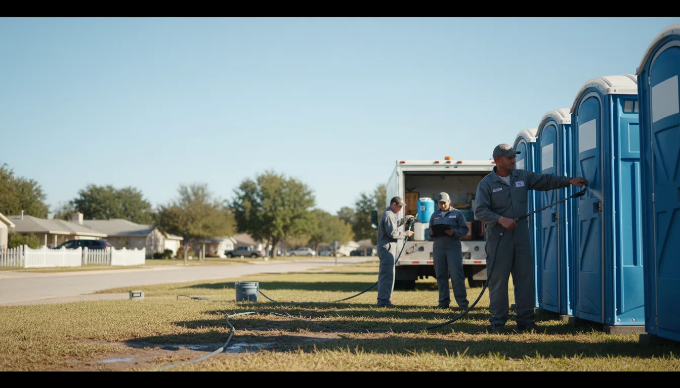Long-Term Portable Toilet Rental in Hillsdale, IN near me